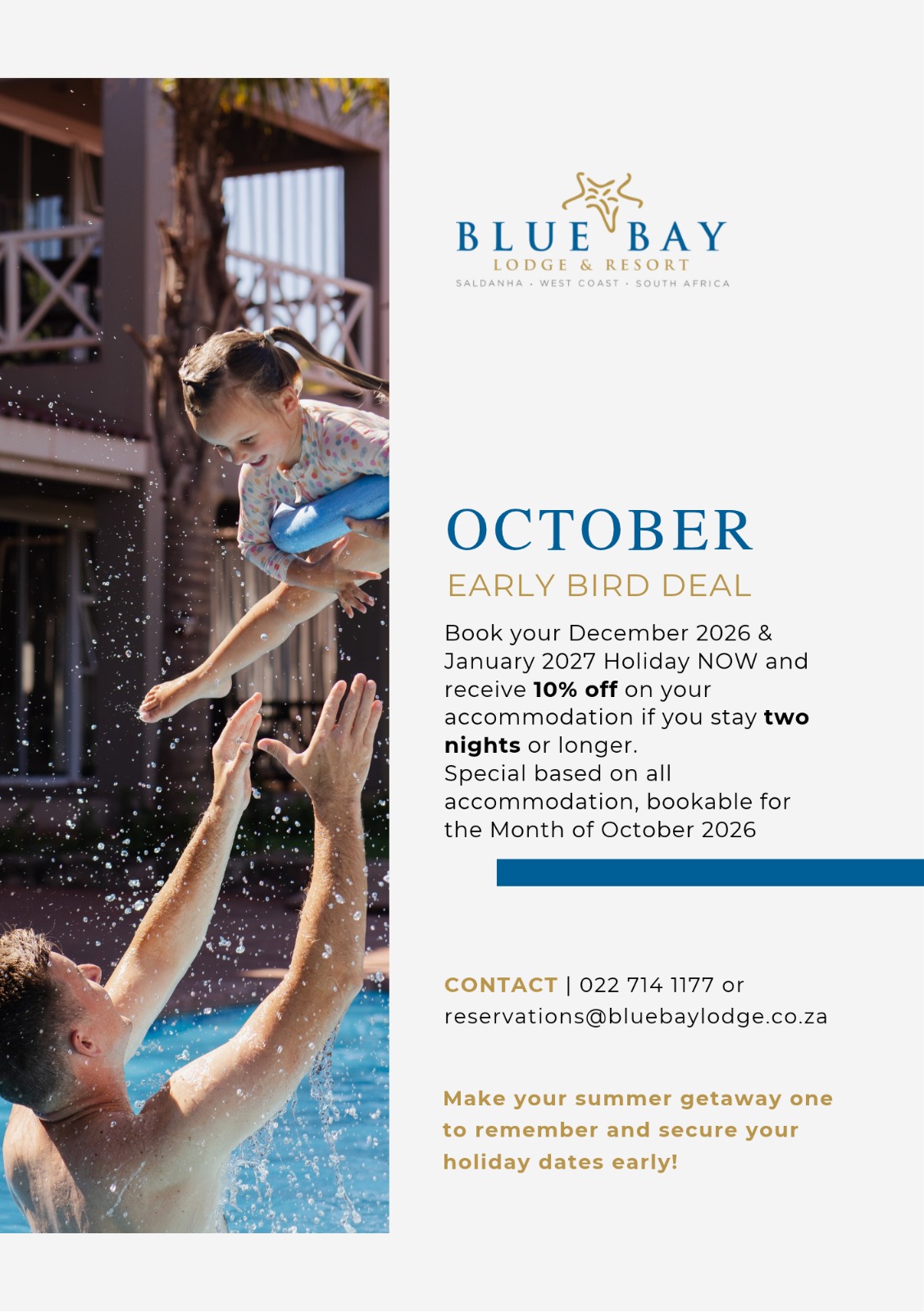 October Early Bird Deal Popup